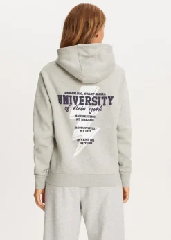 Sweaters En Hoodies<The Sting Back to school hoodie grijs gemêleerd