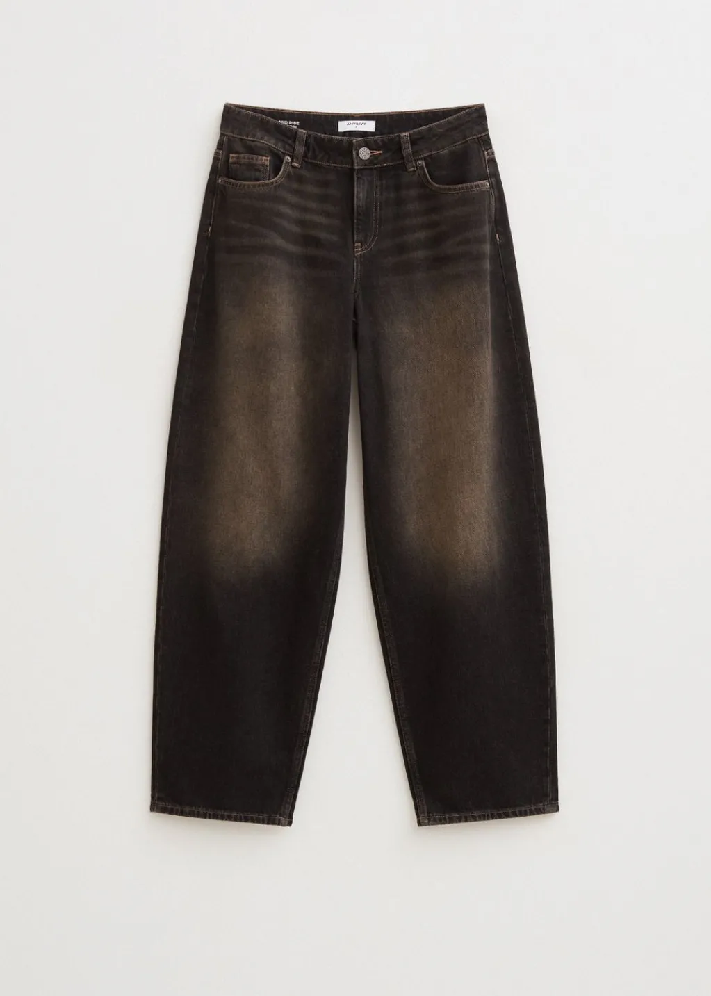 Jeans<The Sting Balloon jeans zwart, used light