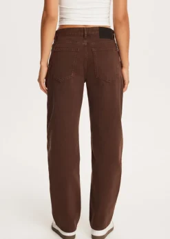 Jeans<The Sting Barrel jeans bruin gemêleerd