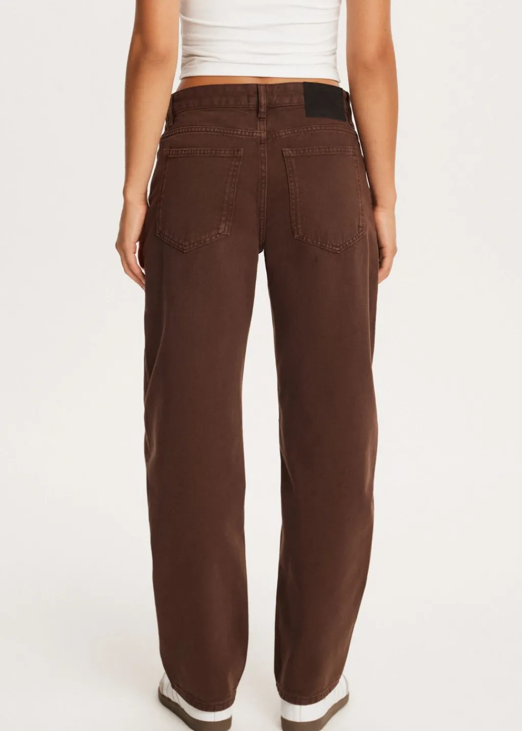 Jeans<The Sting Barrel jeans bruin gemêleerd