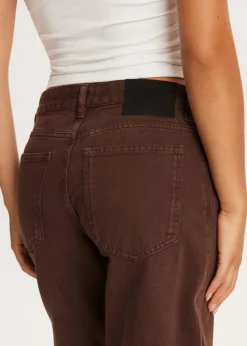 Jeans<The Sting Barrel jeans bruin gemêleerd