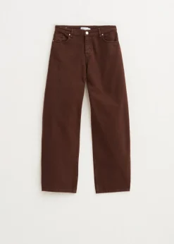 Jeans<The Sting Barrel jeans bruin gemêleerd