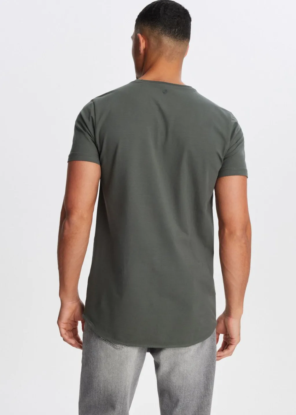 T-Shirts<The Sting Basic t-shirt groen, grijs