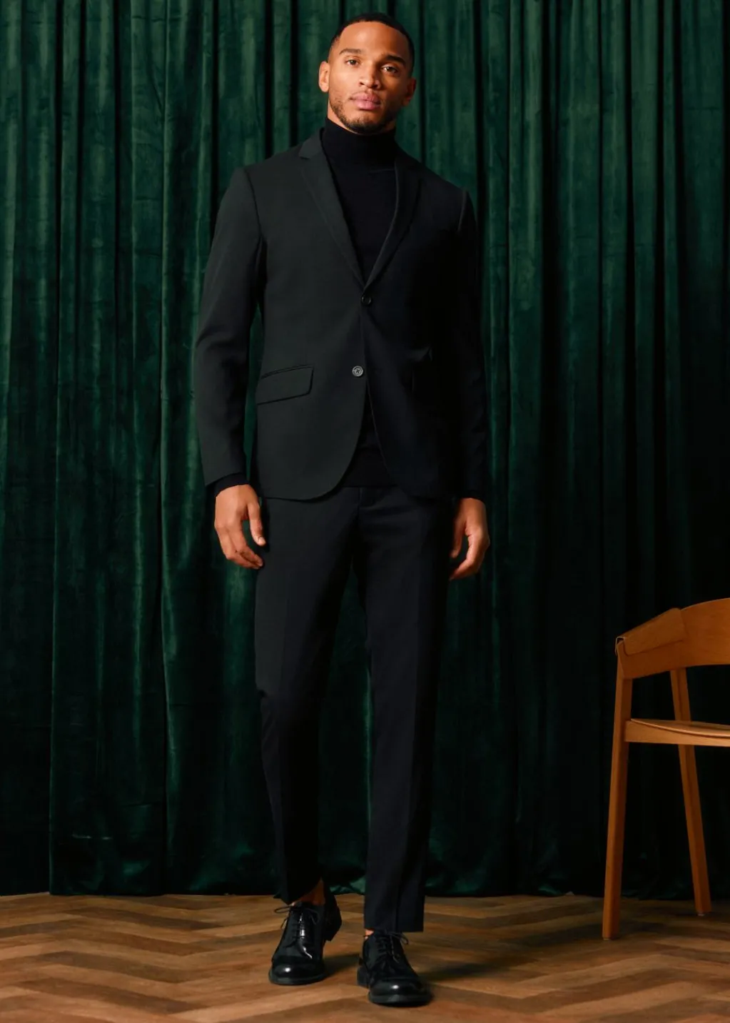 Blazers<The Sting Blazer met knoop zwart
