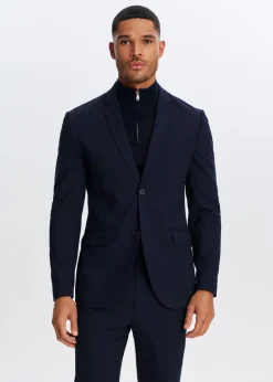 Blazers<The Sting Blazer met knoop donkerblauw
