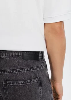 Jeans<The Sting Bob loose fit jeans zwart, used dark