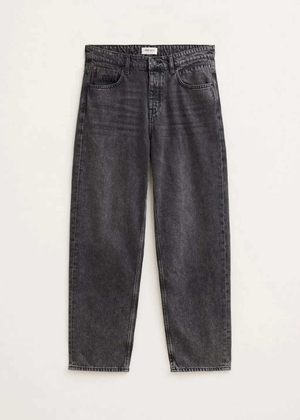 Jeans<The Sting Bob loose fit jeans zwart, used dark