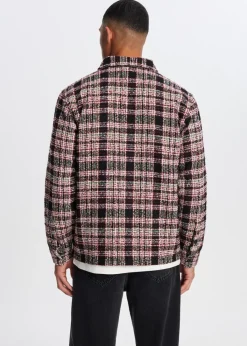 Overshirts<The Sting Bouclé overshirt met ruiten meerkleurig