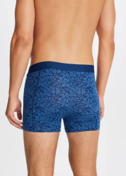 Ondergoed<The Sting Boxer met print bloem blauw