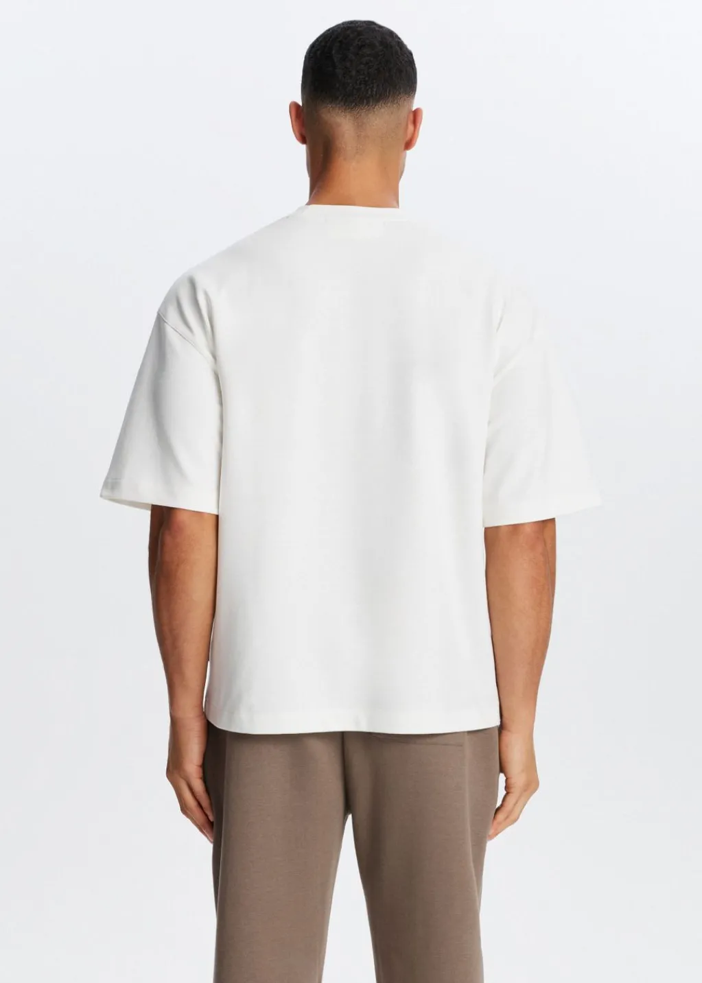 T-Shirts<The Sting Boxy T-shirt wit, off-white