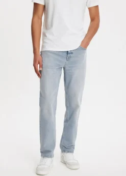 Jeans<The Sting Bruce relaxed tapered jeans blauw, ijs