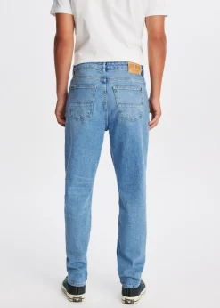 Jeans<The Sting Bruce relaxed tapered jeans blauw, used light
