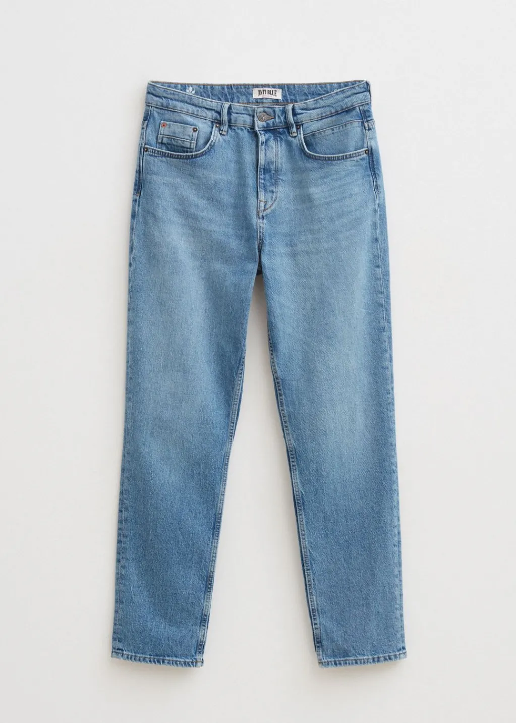 Jeans<The Sting Bruce relaxed tapered jeans blauw, used light