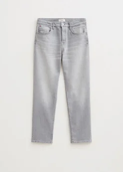 Jeans<The Sting Bruce relaxed tapered jeans grijs, used light