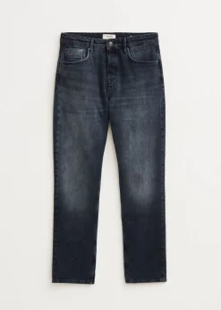 Jeans<The Sting Bruce relaxed tapered jeans blauw zwart