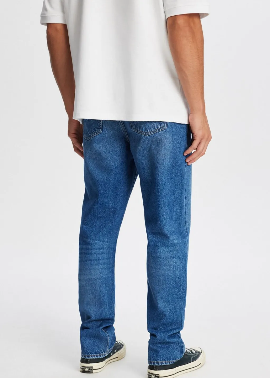 Jeans<The Sting Bruno straight leg jeans donkerblauw