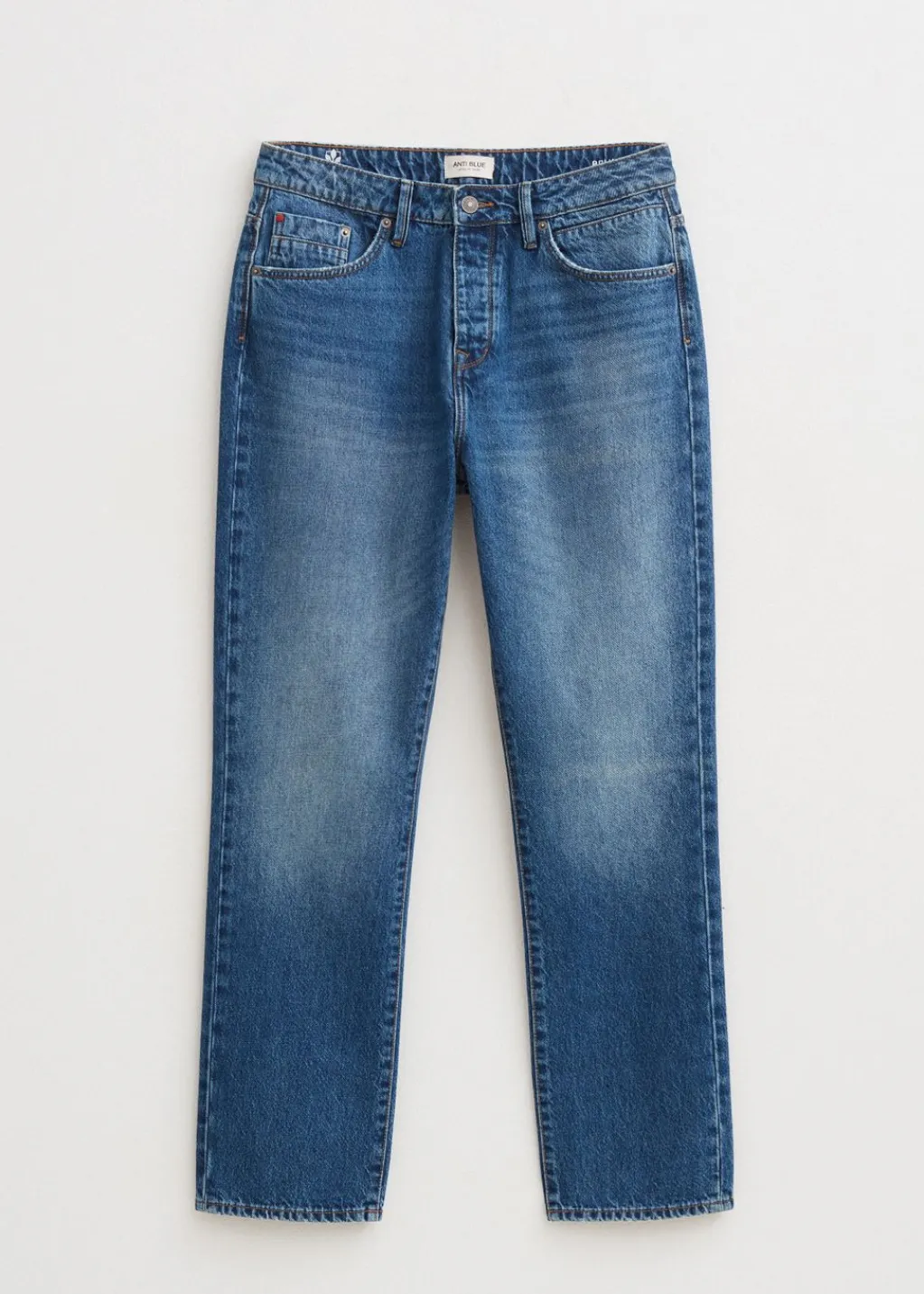 Jeans<The Sting Bruno straight leg jeans donkerblauw