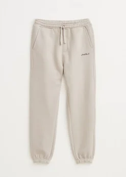 Basics|Broeken<The Sting Brushed cuffed sweatpants grijs