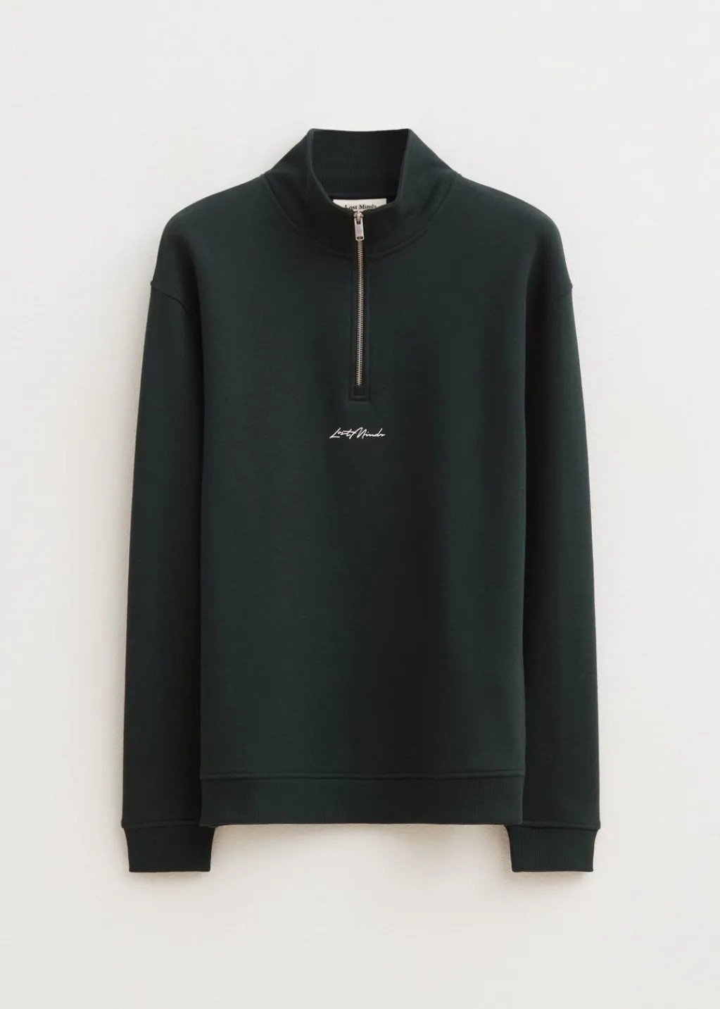 Sweaters En Hoodies<The Sting Brushed half zip sweater groen, oceaan