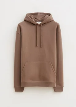 Basics|Sweaters En Hoodies<The Sting Brushed hoodie taupe