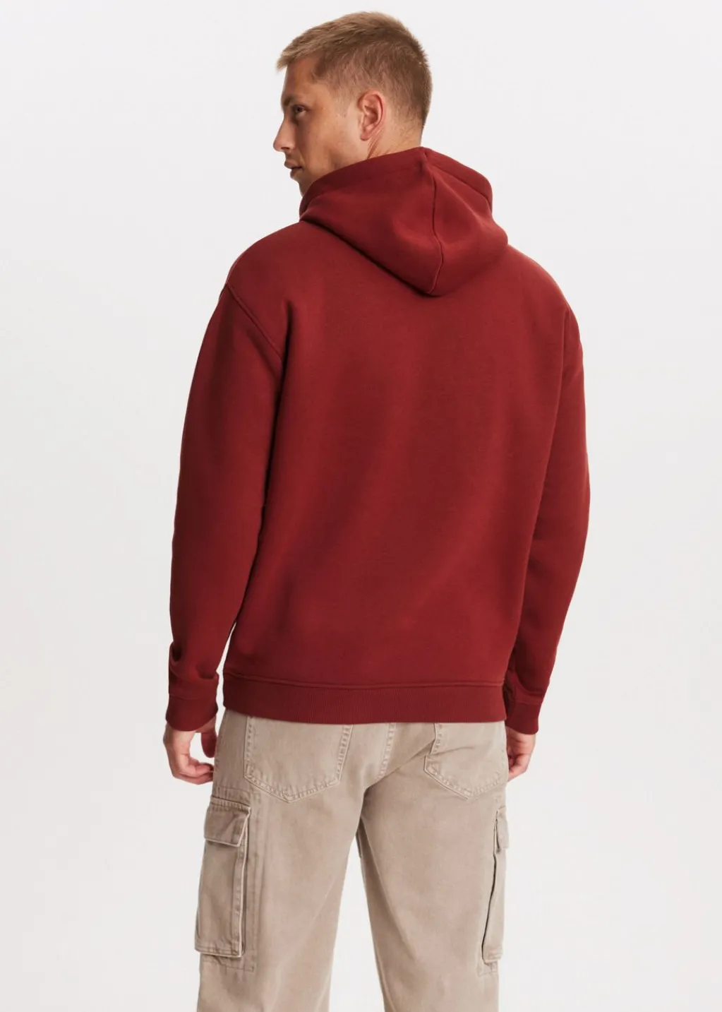 Sweaters En Hoodies<The Sting Brushed hoodie bordeaux