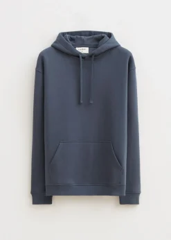 Basics|Sweaters En Hoodies<The Sting Brushed hoodie middenblauw