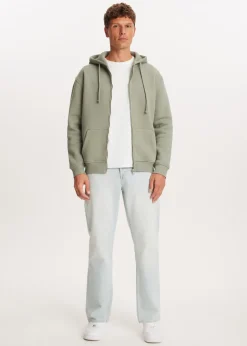 Basics|Sweaters En Hoodies<The Sting Brushed vest groen, olijf