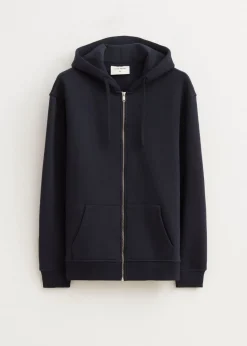 Basics|Sweaters En Hoodies<The Sting Brushed vest donkerblauw