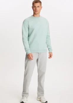 Sweaters En Hoodies<The Sting Brushed written sweater groen, steen