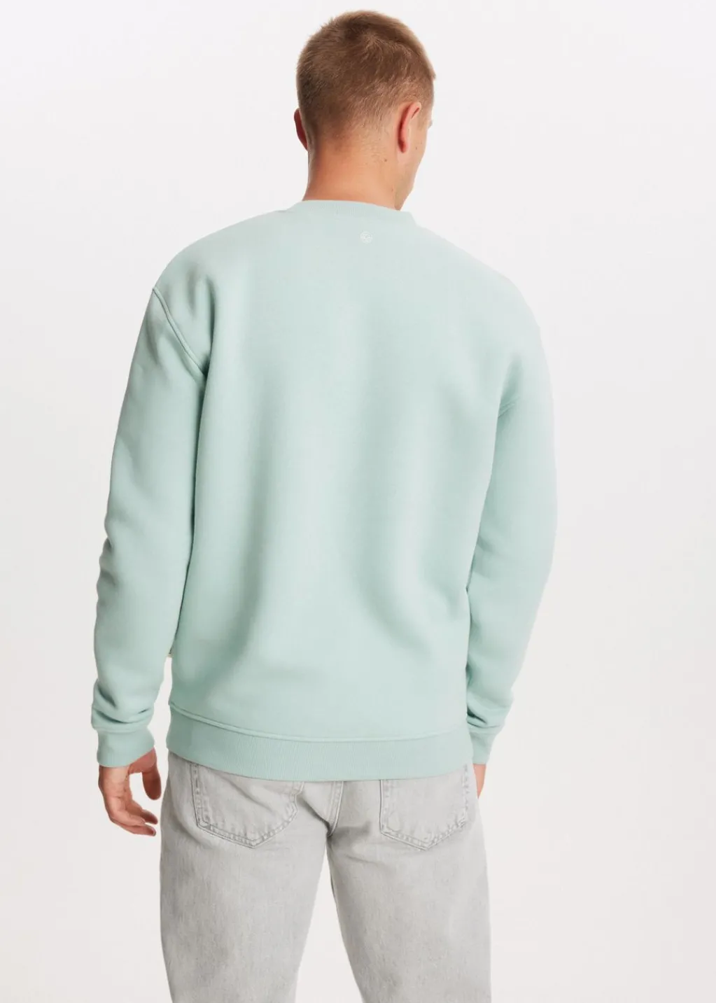 Sweaters En Hoodies<The Sting Brushed written sweater groen, steen