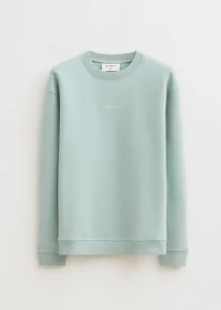Sweaters En Hoodies<The Sting Brushed written sweater groen, steen