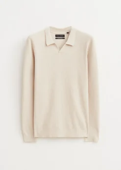 Polo's|Truien En Vesten<The Sting Chenille gebreide trui creme, licht