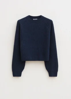 Truien En Vesten<The Sting Chenille trui donkerblauw