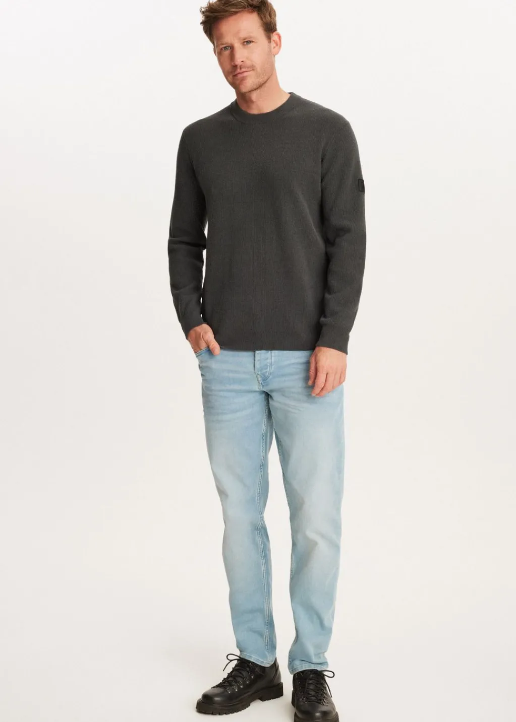 Truien En Vesten<The Sting Chenille trui antraciet