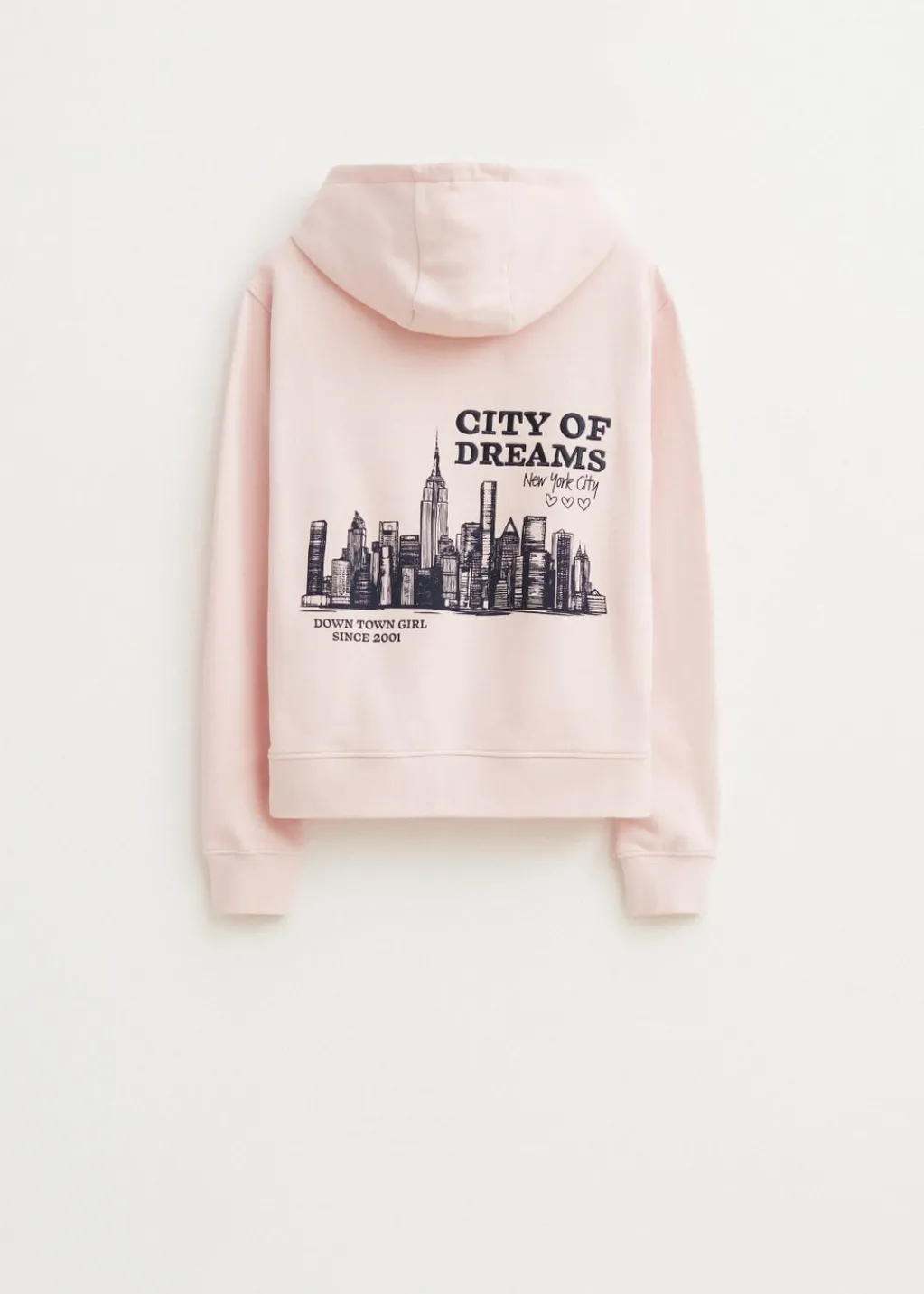 Sweaters En Hoodies<The Sting City hoodie lichtroze