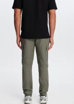 Broeken<The Sting Comfort cargo broek salie groen