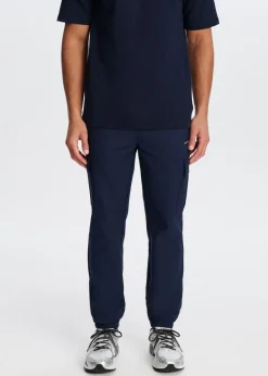 Broeken<The Sting Comfort cargo broek donkerblauw