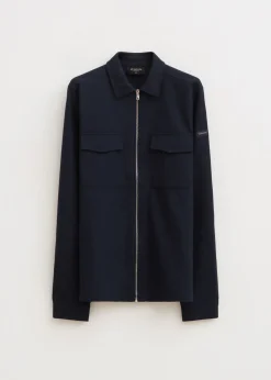 Overshirts<The Sting Como overshirt donkerblauw