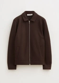 Overshirts<The Sting Conor overshirt met rits bruin