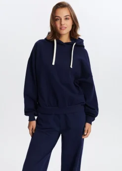 Sweaters En Hoodies<The Sting Cutseam hoodie donkerblauw