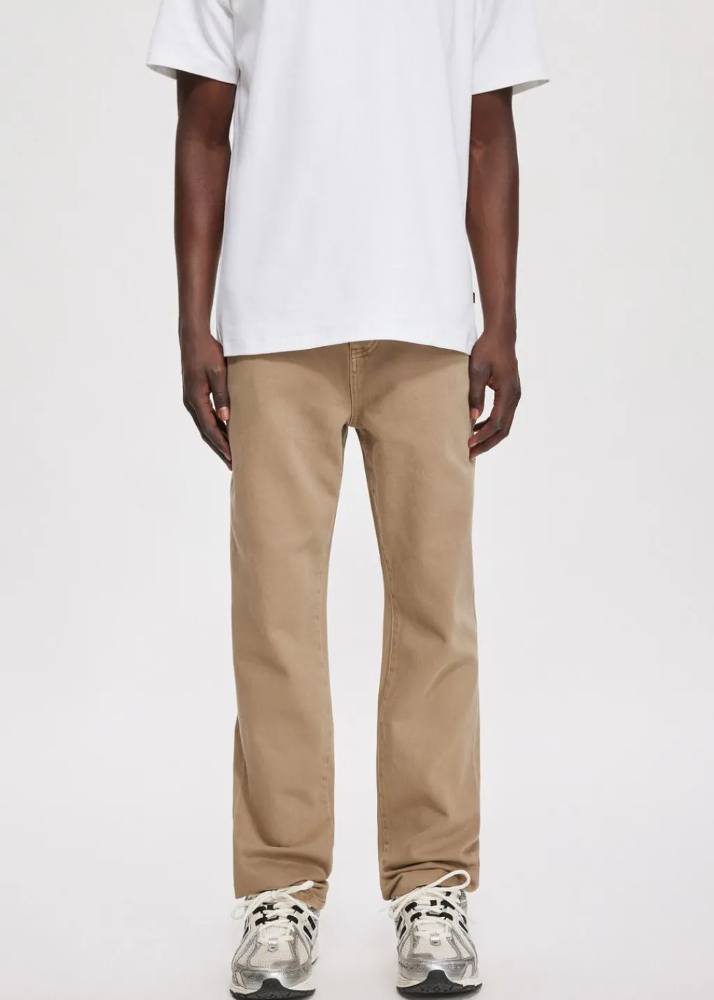 Jeans<The Sting Dash straight leg jeans donkerzand