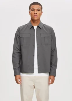 Overshirts<The Sting Declan overshirt donkergrijs