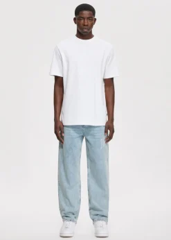 Jeans<The Sting Drew loose fit jeans blauw, used light