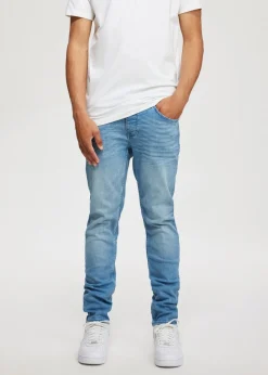 Jeans<The Sting Duke v2 slim fit jeans Hemels blauw