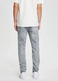 Jeans<The Sting Duke v2 slim fit jeans grijs, used middle