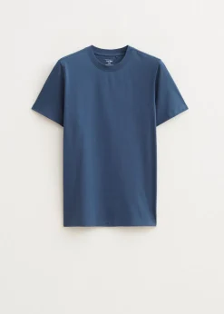 T-Shirts<The Sting Essential organic t-shirt blauw grijs