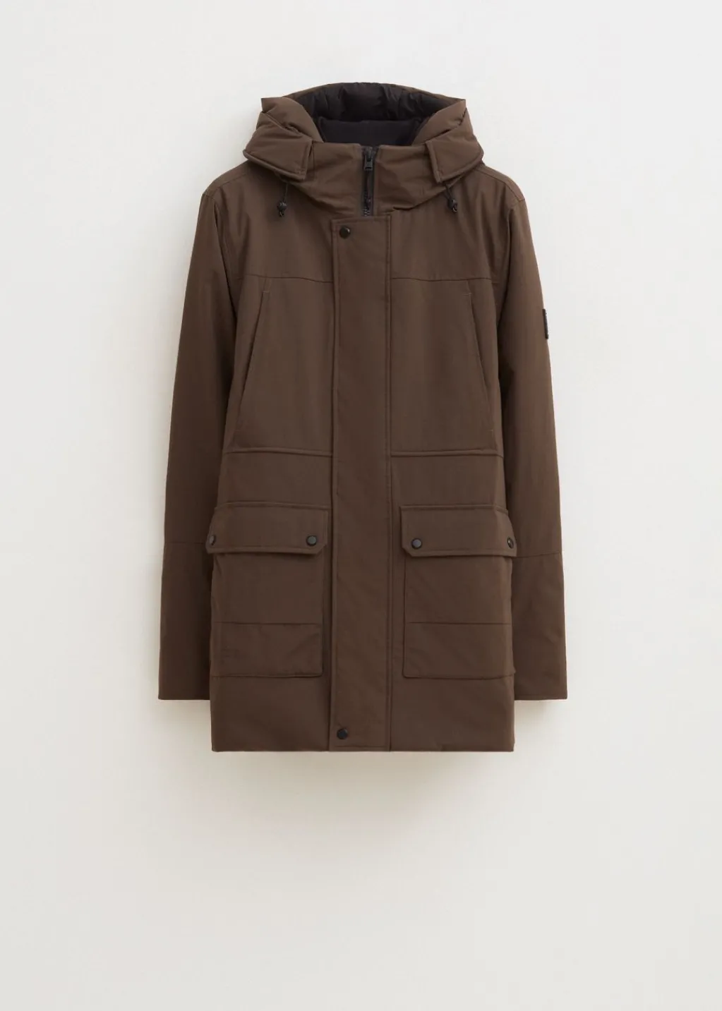 Jassen<The Sting Field gewatteerde parka middenbruin