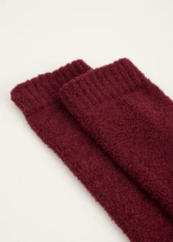 Sokken<The Sting Fluffy sokken bordeaux