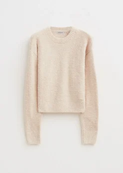 Truien En Vesten<The Sting Fluffy trui lichtzand