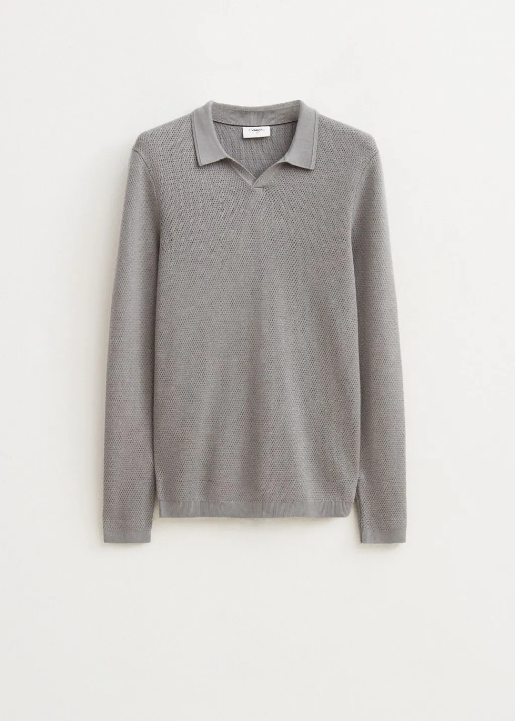 Polo's|Truien En Vesten<The Sting Gebreide johnny polo grijs, steen